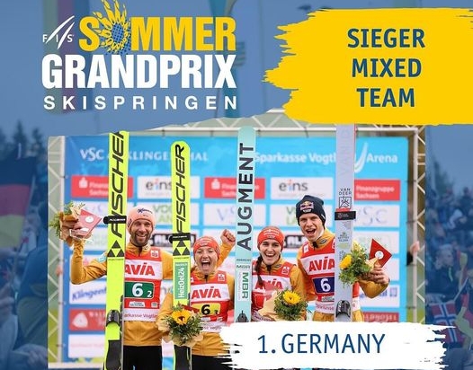 SKISPRINGEN +++  SIEG FÜR TEAM DEUTSCHLAND IN KLINGENTHAL