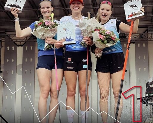 NORDISCHE KOMBINATION +++  JENNY NOWAK GEWINNT SOMMERGRANDPRIX