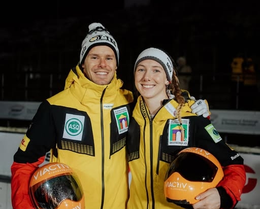 SKELETON +++ Weltcup Altenberg - Platz 3 für Susanne Kreher im Mixed-Team Wettbewerb