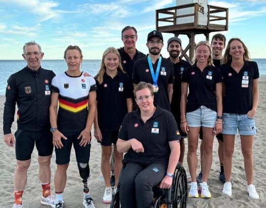 PARA TRIATHLON +++ WM-BRONZE FÜR MAX GELHAAR