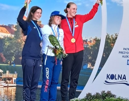 KANU-SLALOM +++  CHRISTIN HEYDENREICH MIT DOPPELERFOLG BEI DER U18 EM